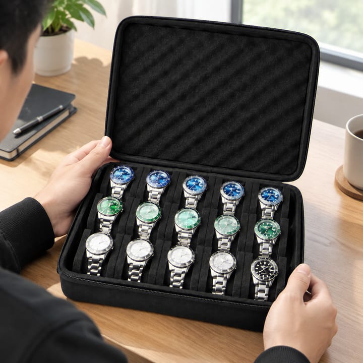 The Vault 15-Slot Watch Box