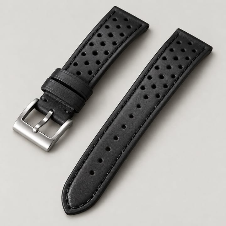The Perforated Calfskin, Black