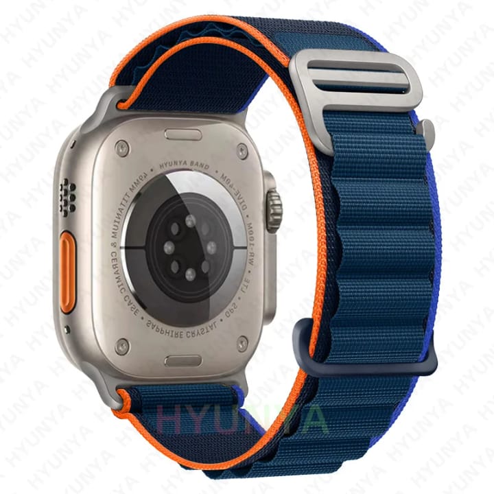 The Alpine Nylon Loop, Orange navy blue