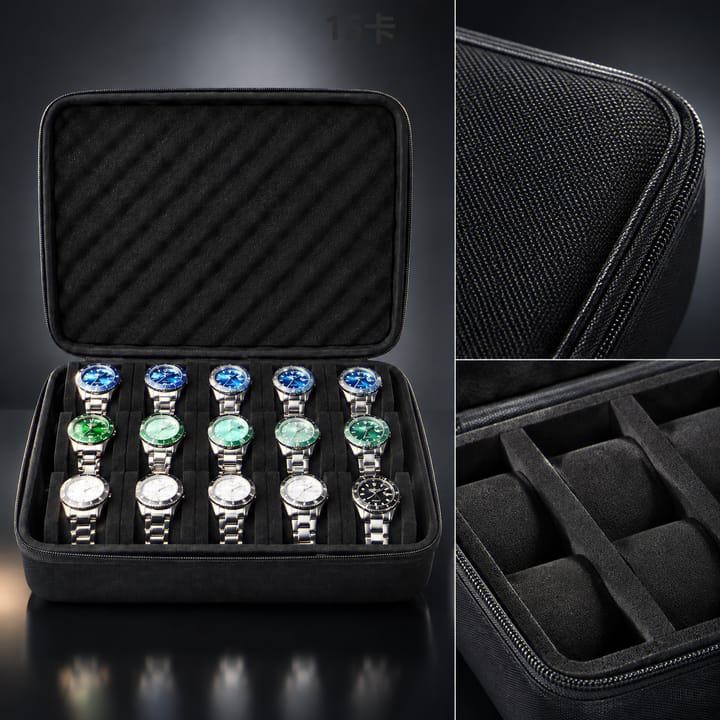 The Vault 15-Slot Watch Box