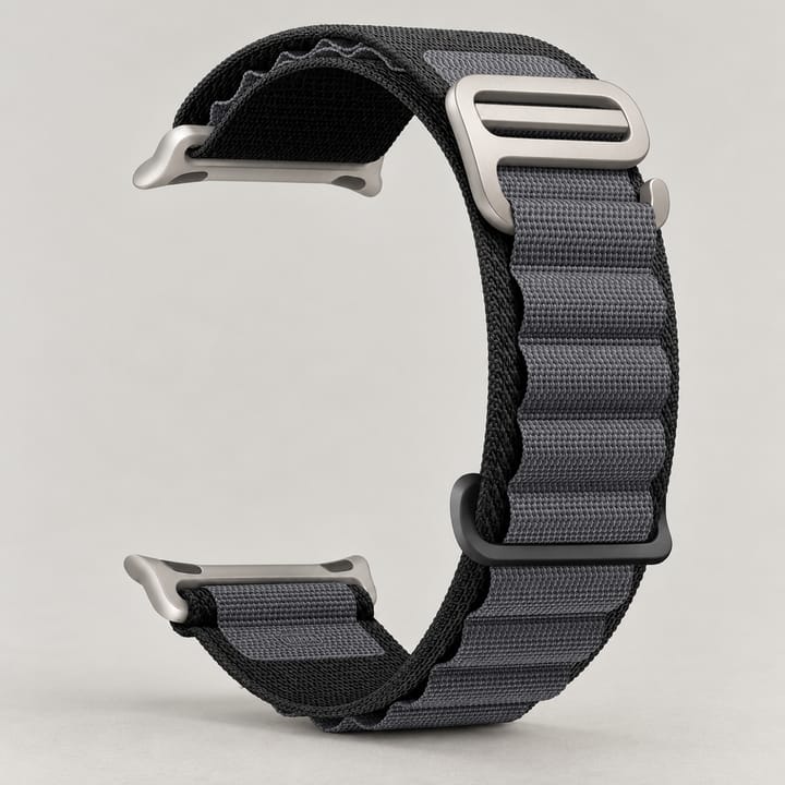 The Alpine Nylon Loop, Black gray