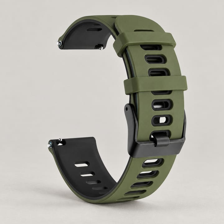 The Tempo in Olive/Black, olive green outside with black underneath
