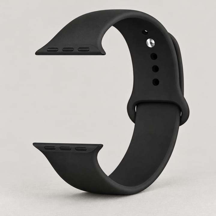 The Current Silicone Sport Band, Black