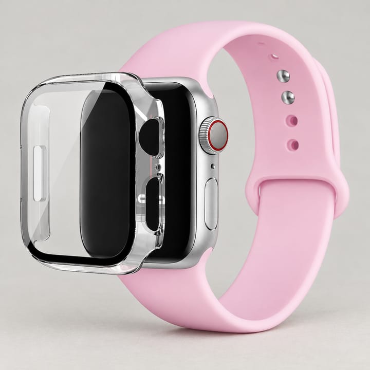 The Silicone Sport Case Set, Pink