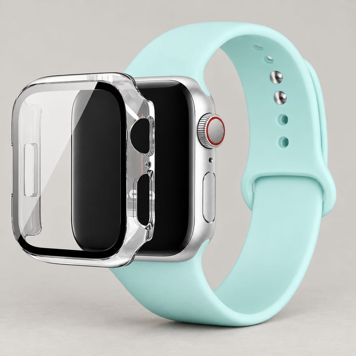 The Silicone Sport Case Set, Light green