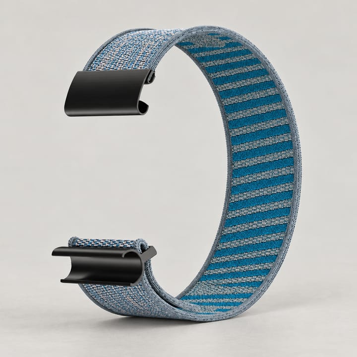 The Rep stretch nylon band for WHOOP in Denim Blue