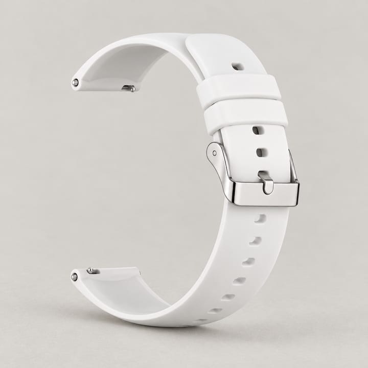 The Current Silicone Band, White