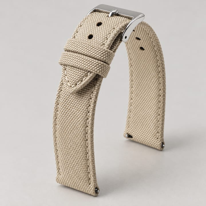 The Sailcloth Nato Strap, Beige