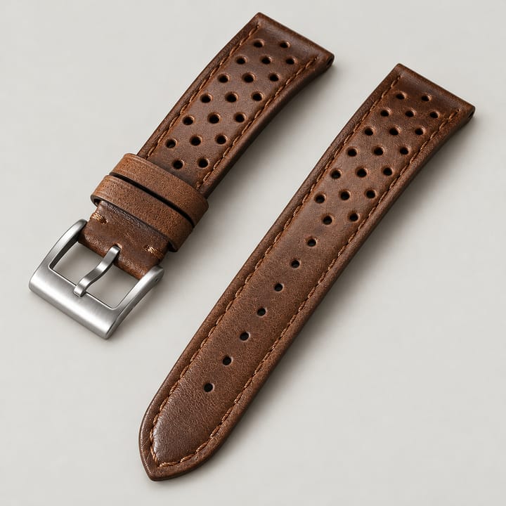 The Perforated Calfskin, Dark brown