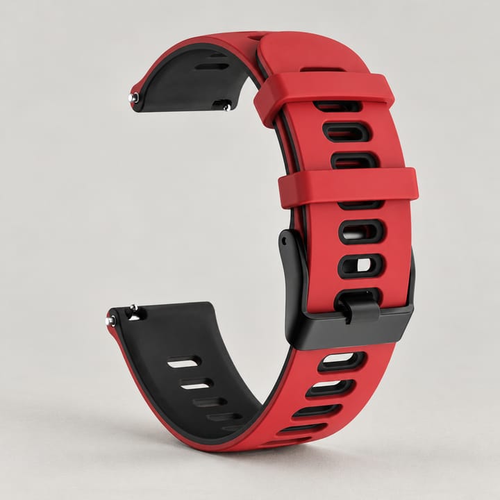 The Tempo in Red/Black, red outside with black underneath