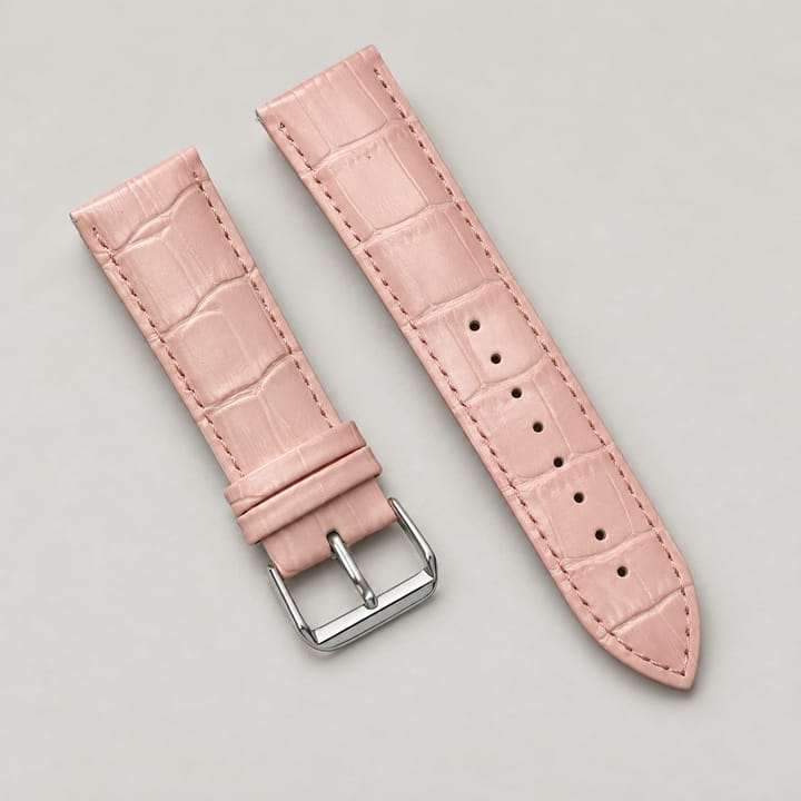 The Leather Strap, Pink