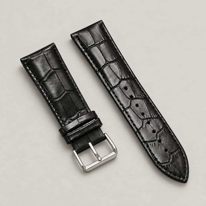 The Leather Strap, Black