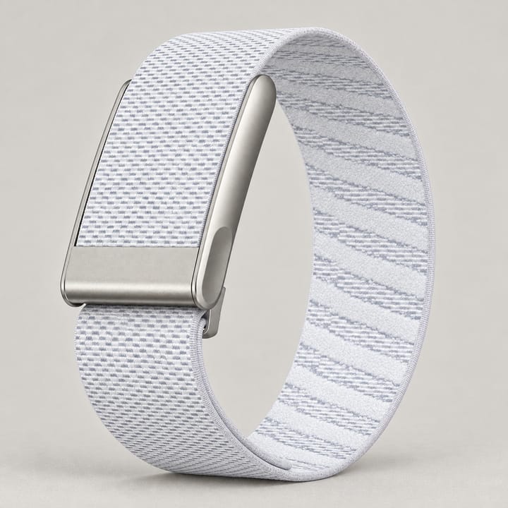 The Woven Nylon Whoop Band, White
