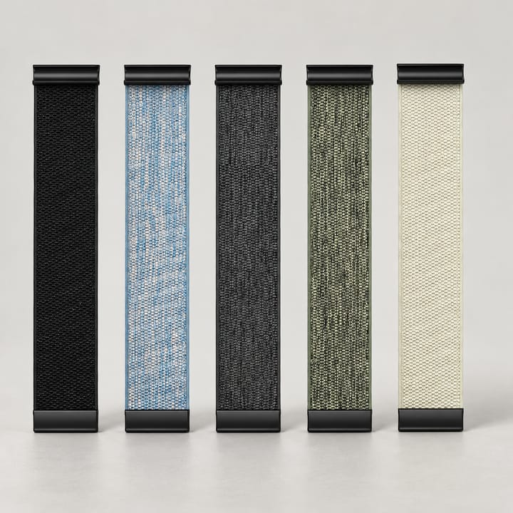 The Rep stretch nylon band colors laid out side by side